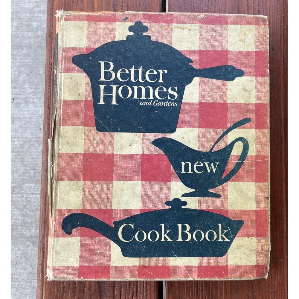 Vintage Better Homes and Gardens New Cook Book 1960's Five-Ring Binder